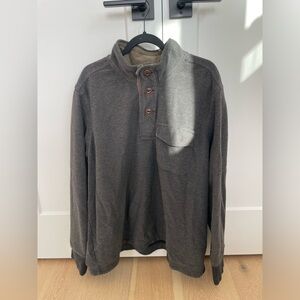 Eddie Bauer 2XL Quarter Button Pullover